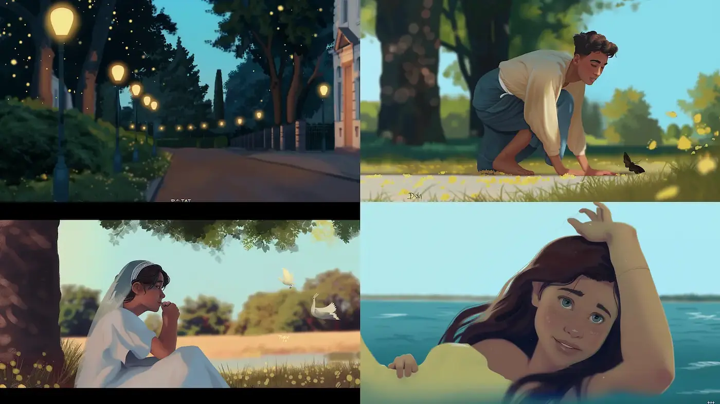 Consistently Whimsical and Dreamlike Illustrations with Subtle Realism - Midjourney sref style
