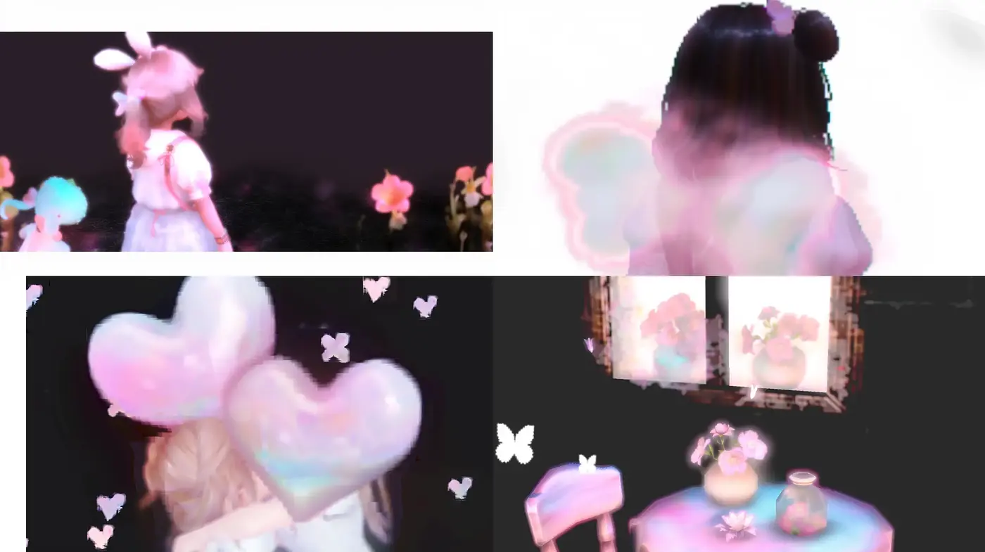 Dreamlike Pastel Synthesis with Ethereal Glow - Midjourney sref style