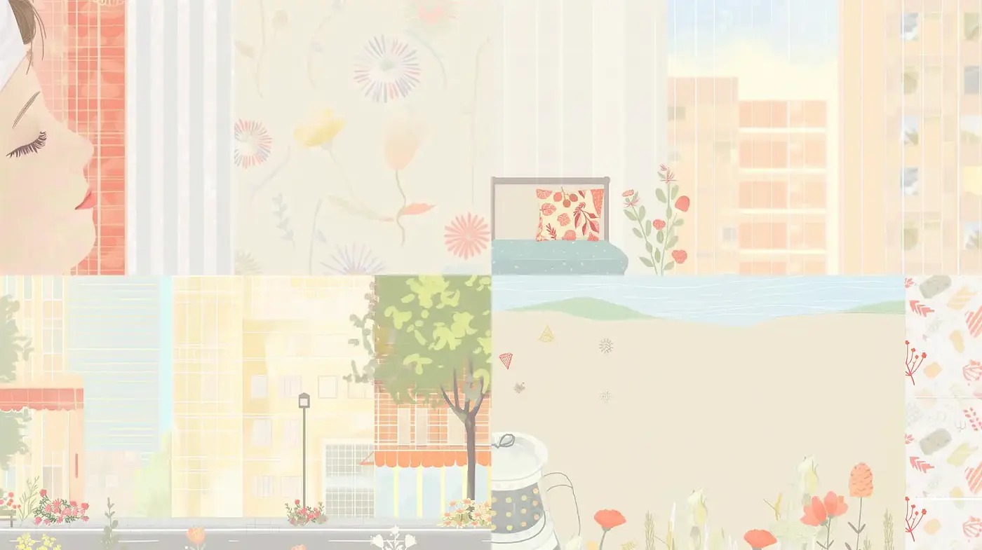 Whimsical and Soft Aesthetic with Nature Elements - Midjourney sref style