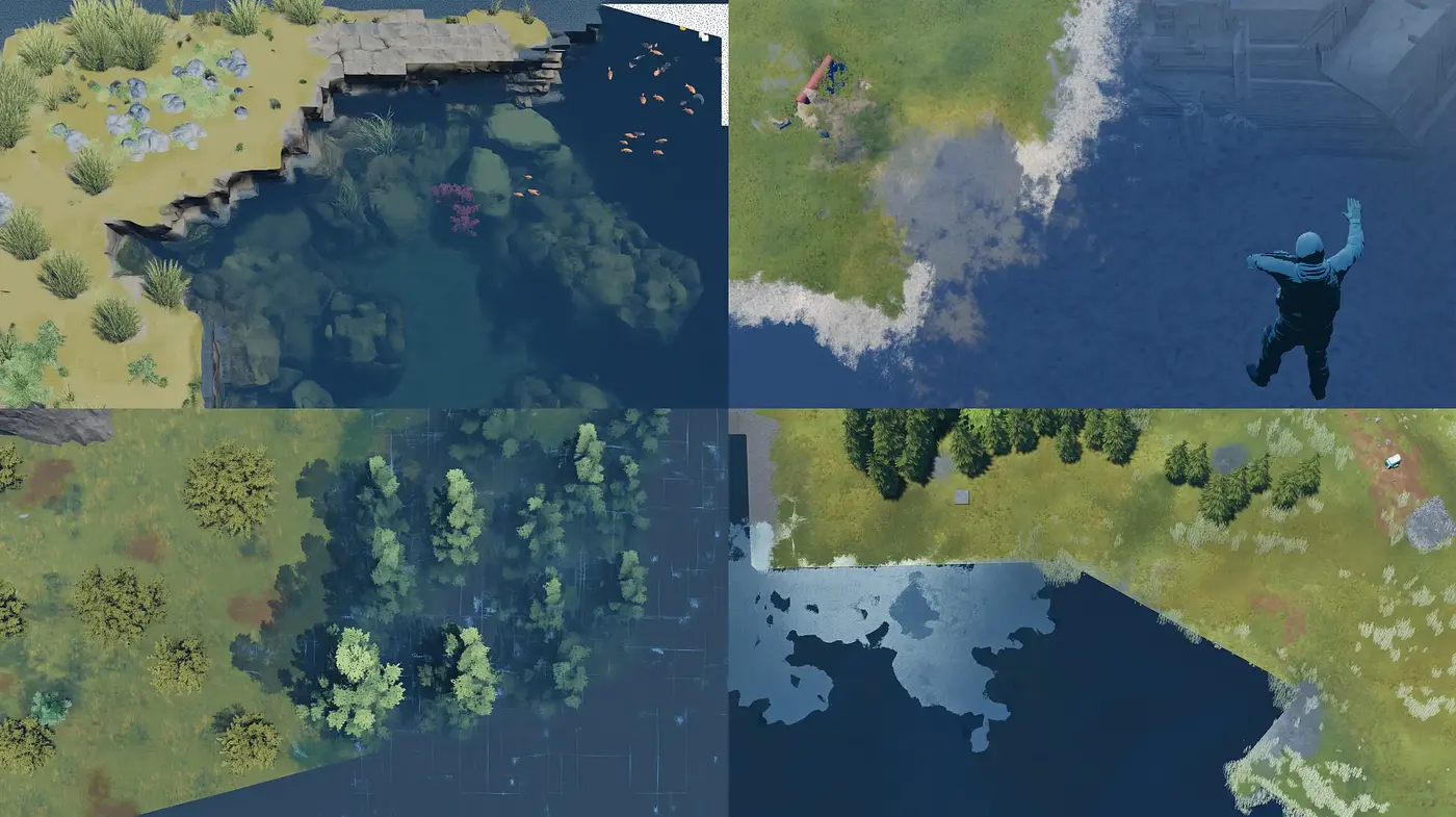 Consistent Serenity in Varied Natural Landscapes - Midjourney sref style