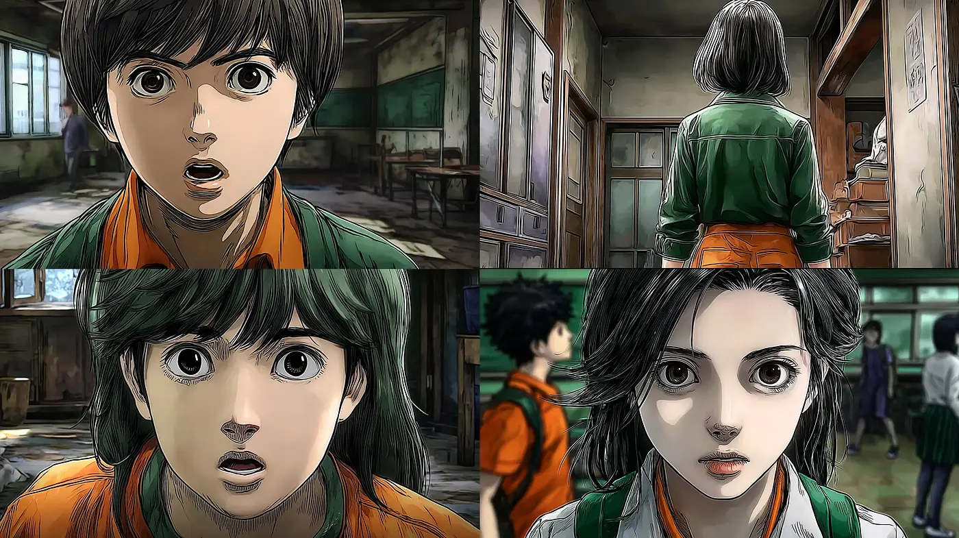 Dramatic, Cinematic Style with Expressive Characters - Midjourney sref style