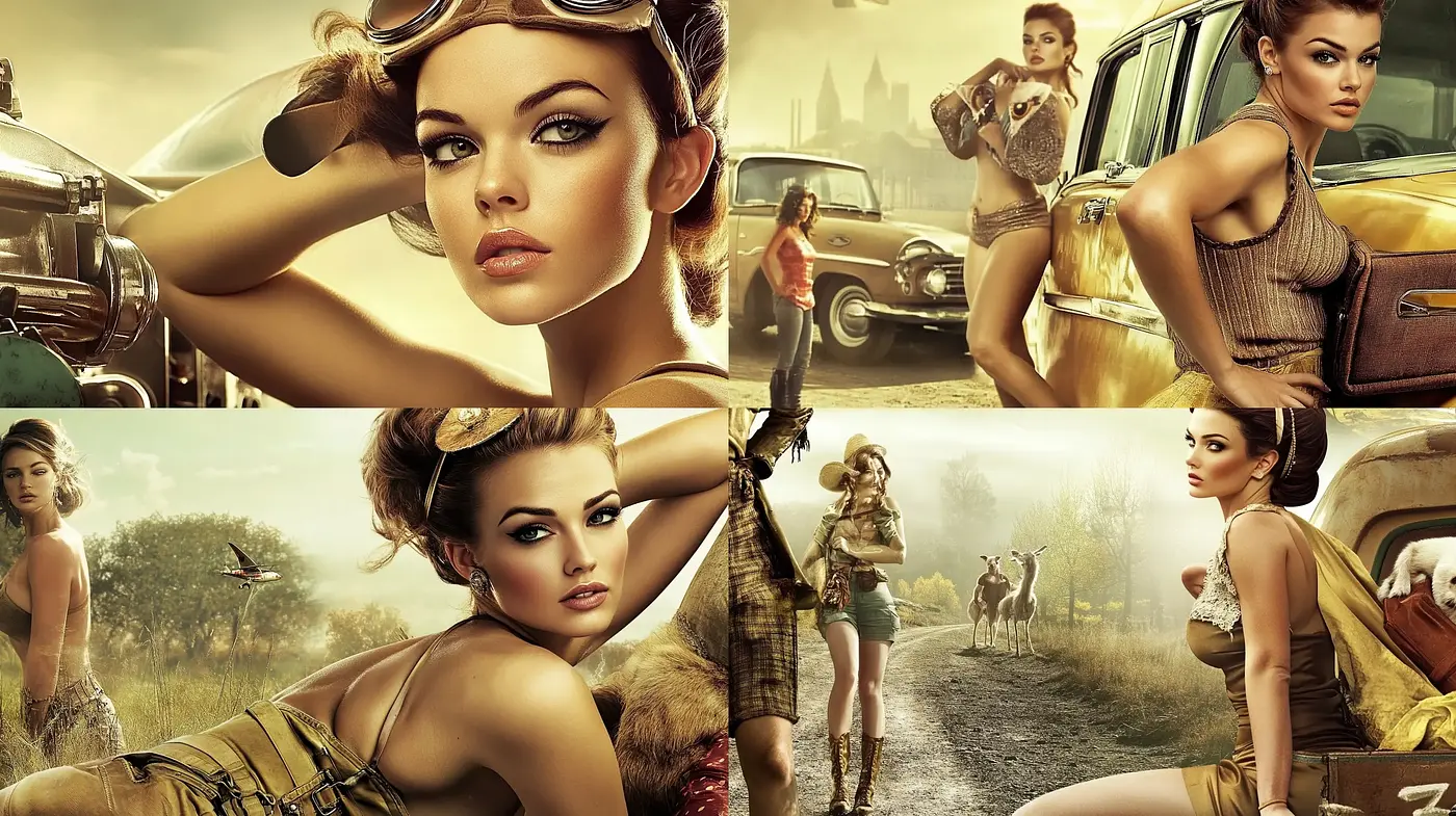 Golden Hour Nostalgia with Photorealistic Detailing - Midjourney sref style