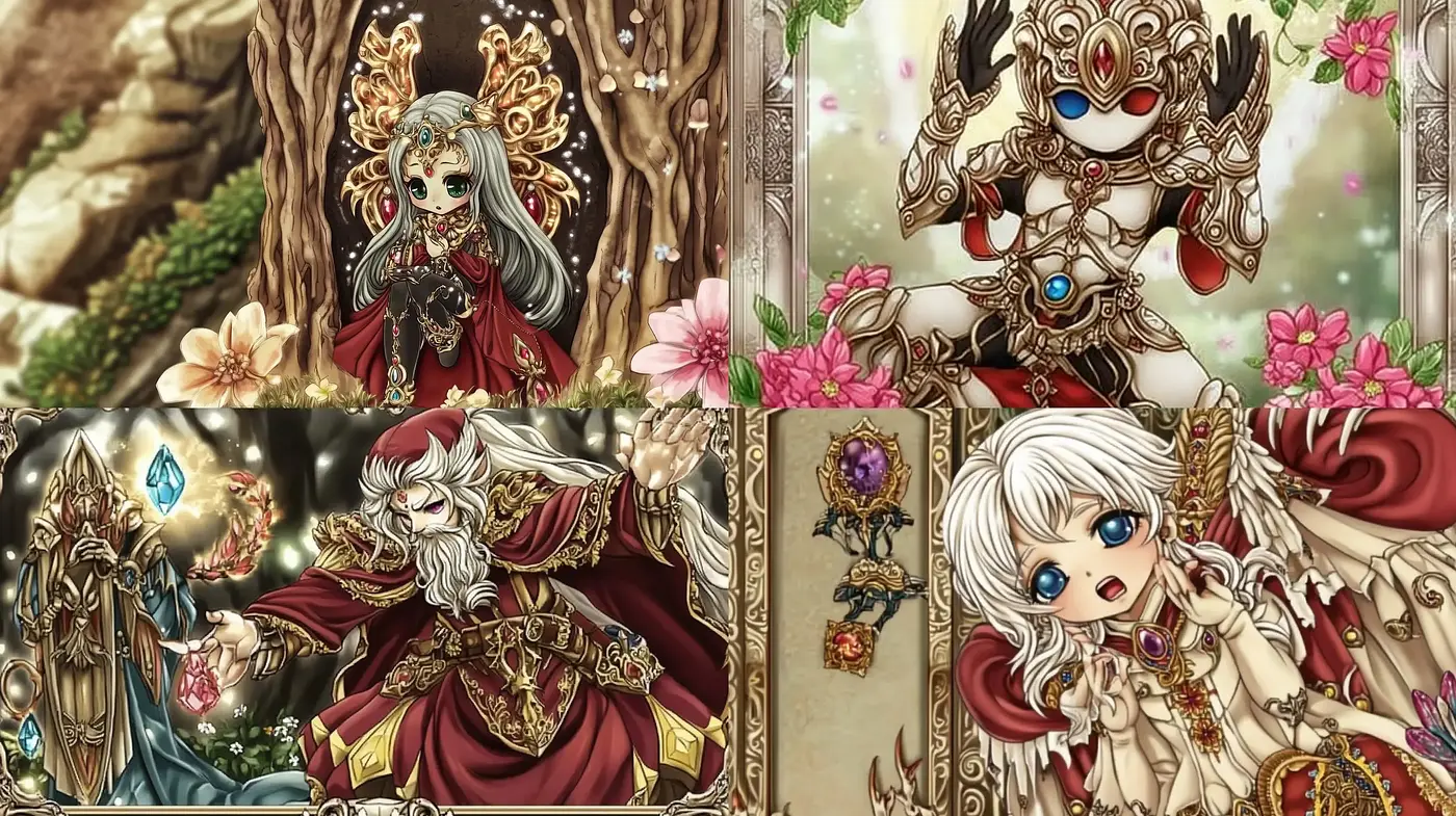Opulent Fantasia: A Tapestry of Enchanted Baroque Elegance - Midjourney sref style