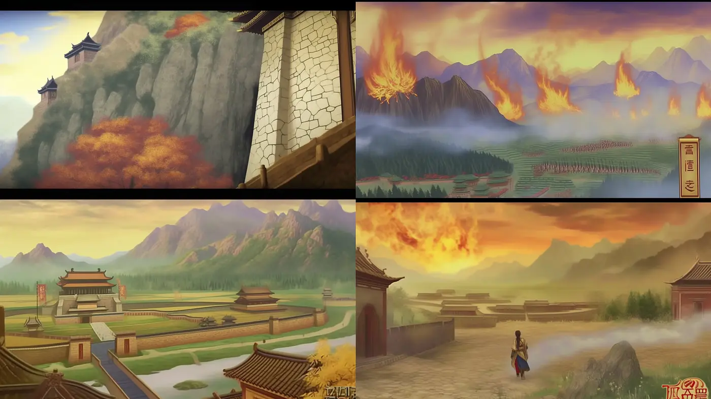Ethereal Dawn: A Harmonious Fusion of Eastern Mystique and Painterly Textures - Midjourney sref style
