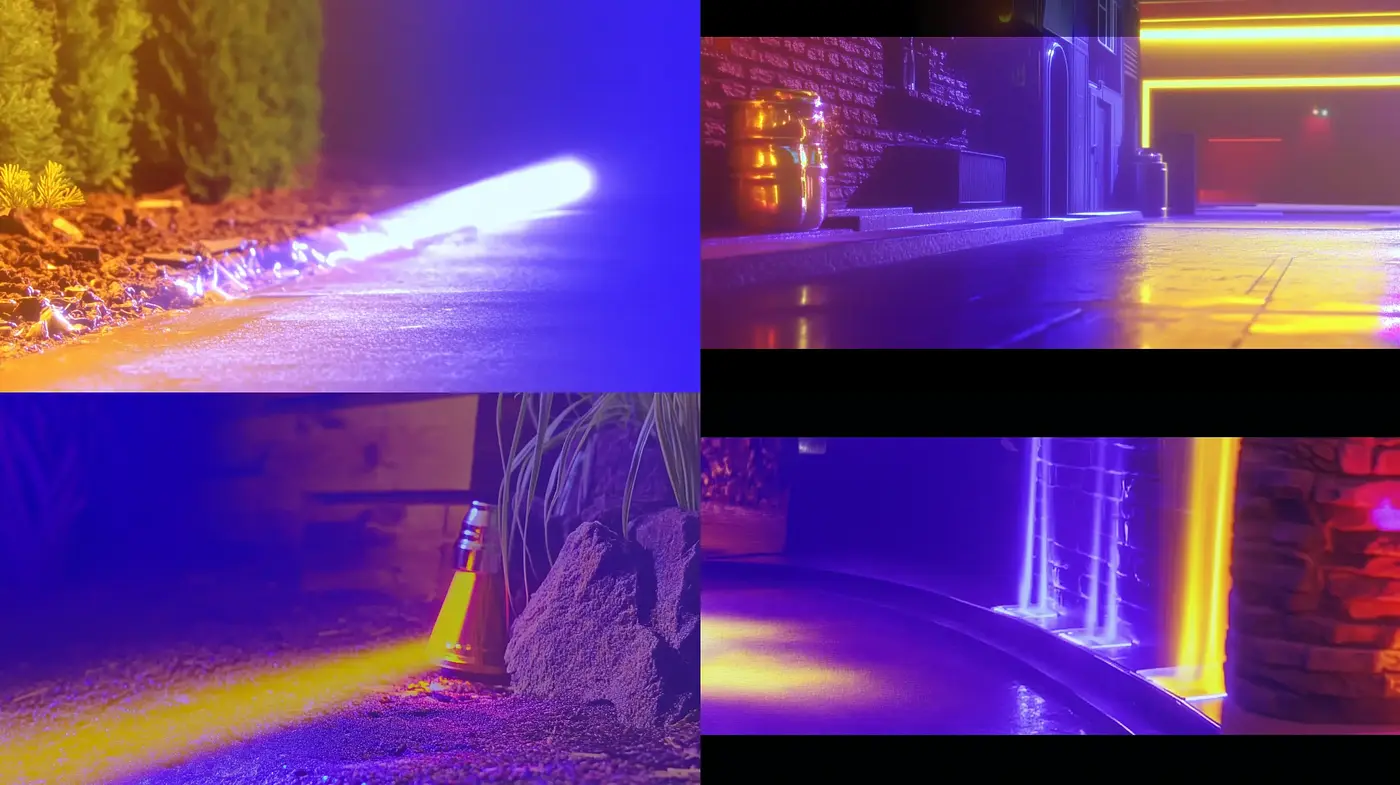 Neon Nocturne: A Vivid Dream in Ultraviolet Hues - Midjourney sref style