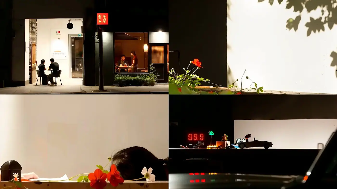 Contemporary Urban Aesthetic with a Harmonious Blend of Nature and Minimalism - Midjourney sref style