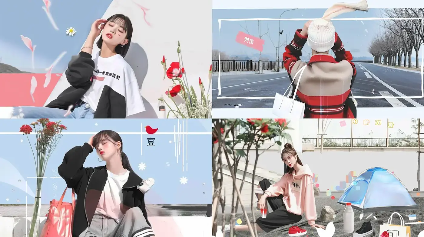 Contemporary Aesthetic with a Playful, Pastel Influence - Midjourney sref style