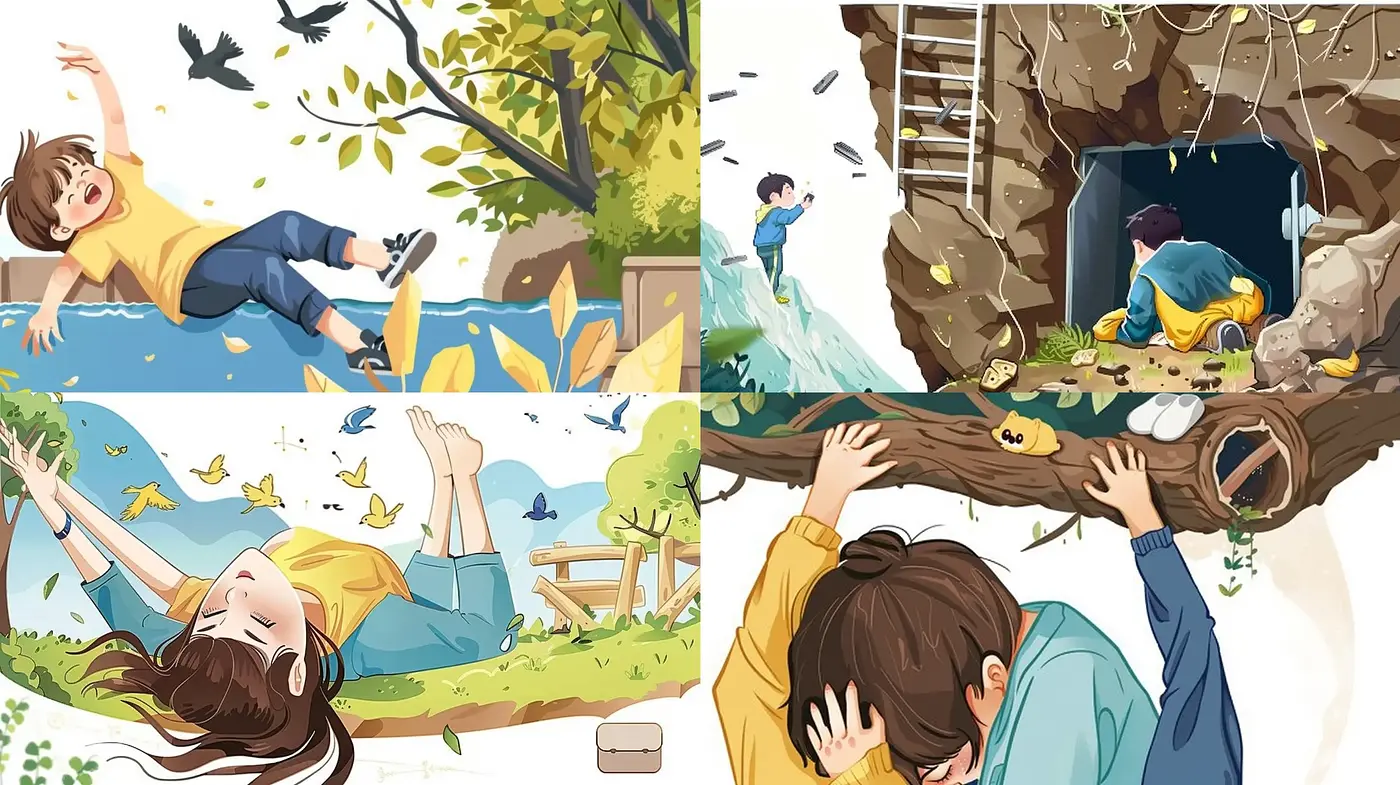 Vibrant Storybook Nostalgia: An Exploration Through Vivid and Expressive Anime-Inspired Illustration - Midjourney sref style