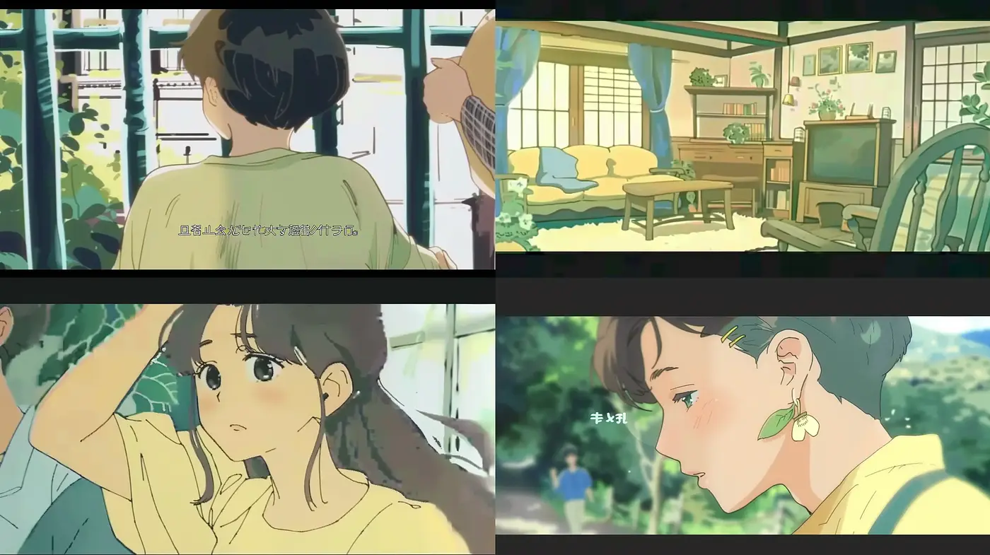 Soft-hued Serenity in Animated Elegance - Midjourney sref style