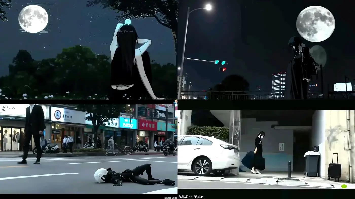 Nocturnal Urban Elegance with Surrealist Overtones - Midjourney sref style