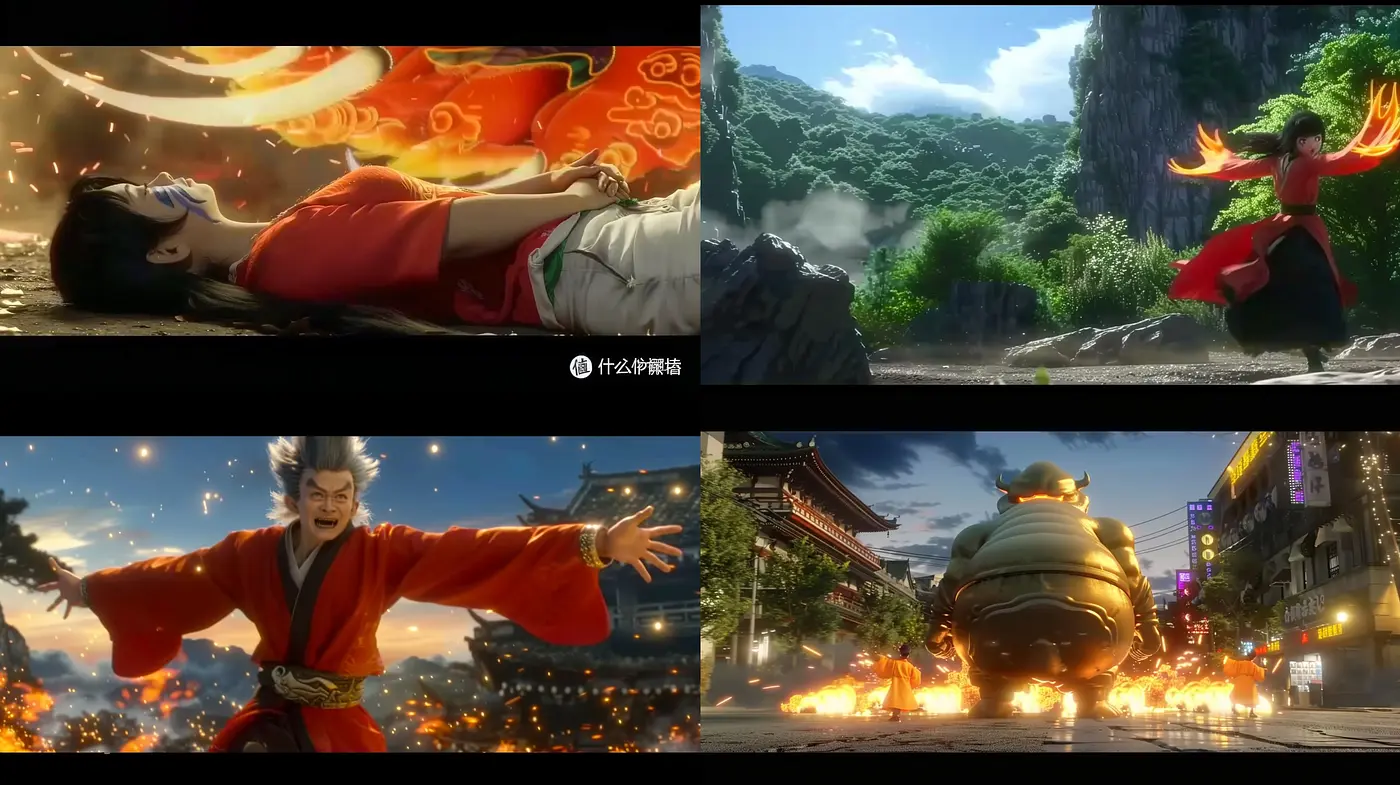 Dramatic Flares and Textures of an Anime Epic - Midjourney sref style