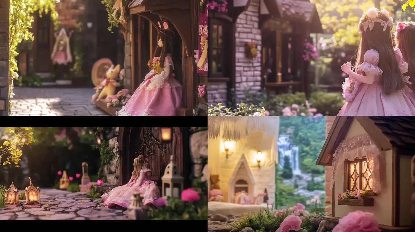 Enchanted Twilight Garden: A Dreamlike Fusion of Pastel Fantasy and Surrealism - Midjourney sref style