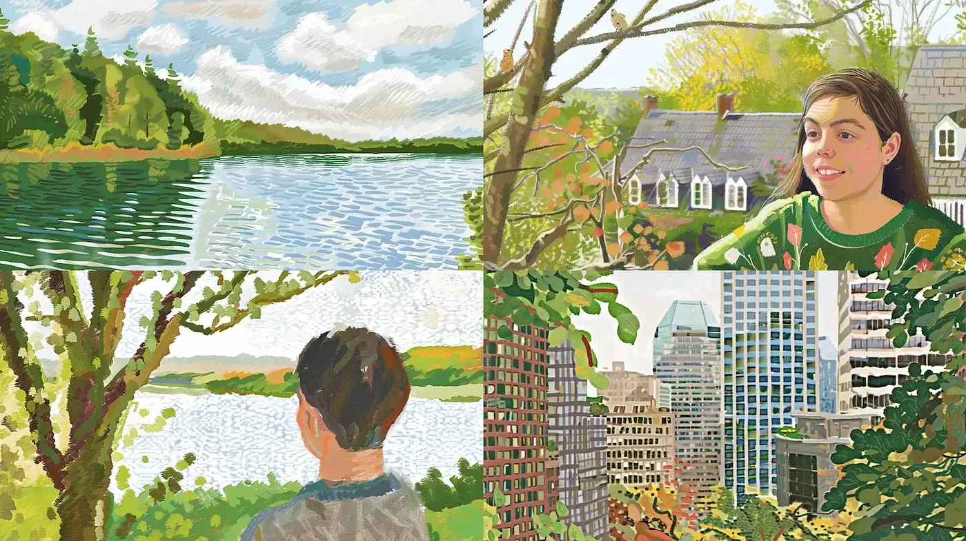 Vibrant and Nature-Inspired Illustrations with a Touch of Realism - Midjourney sref style