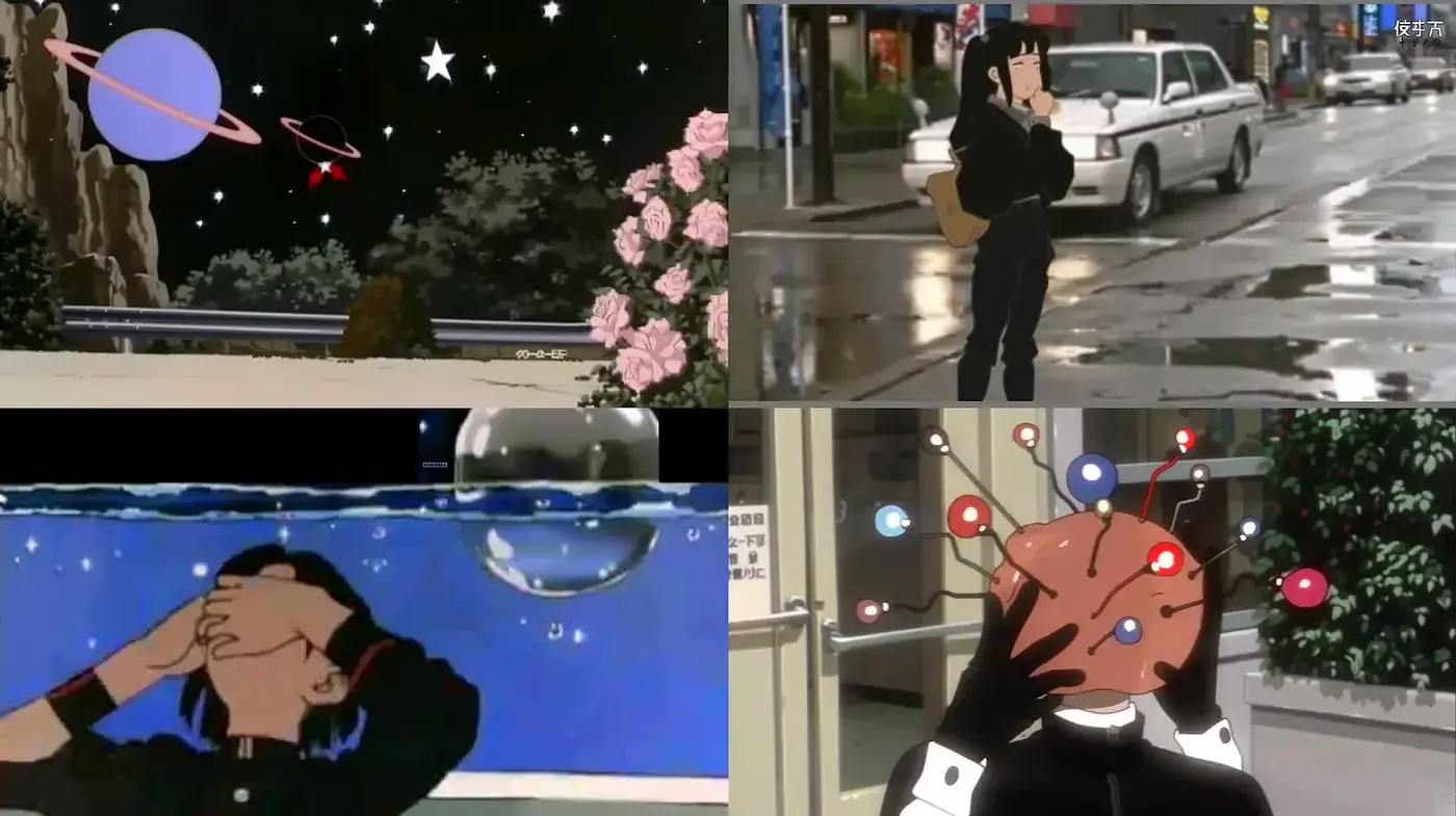 Ethereal Anime Nightscape: A Synthesis of Nostalgic Narratives and Contemporary Vision - Midjourney sref style