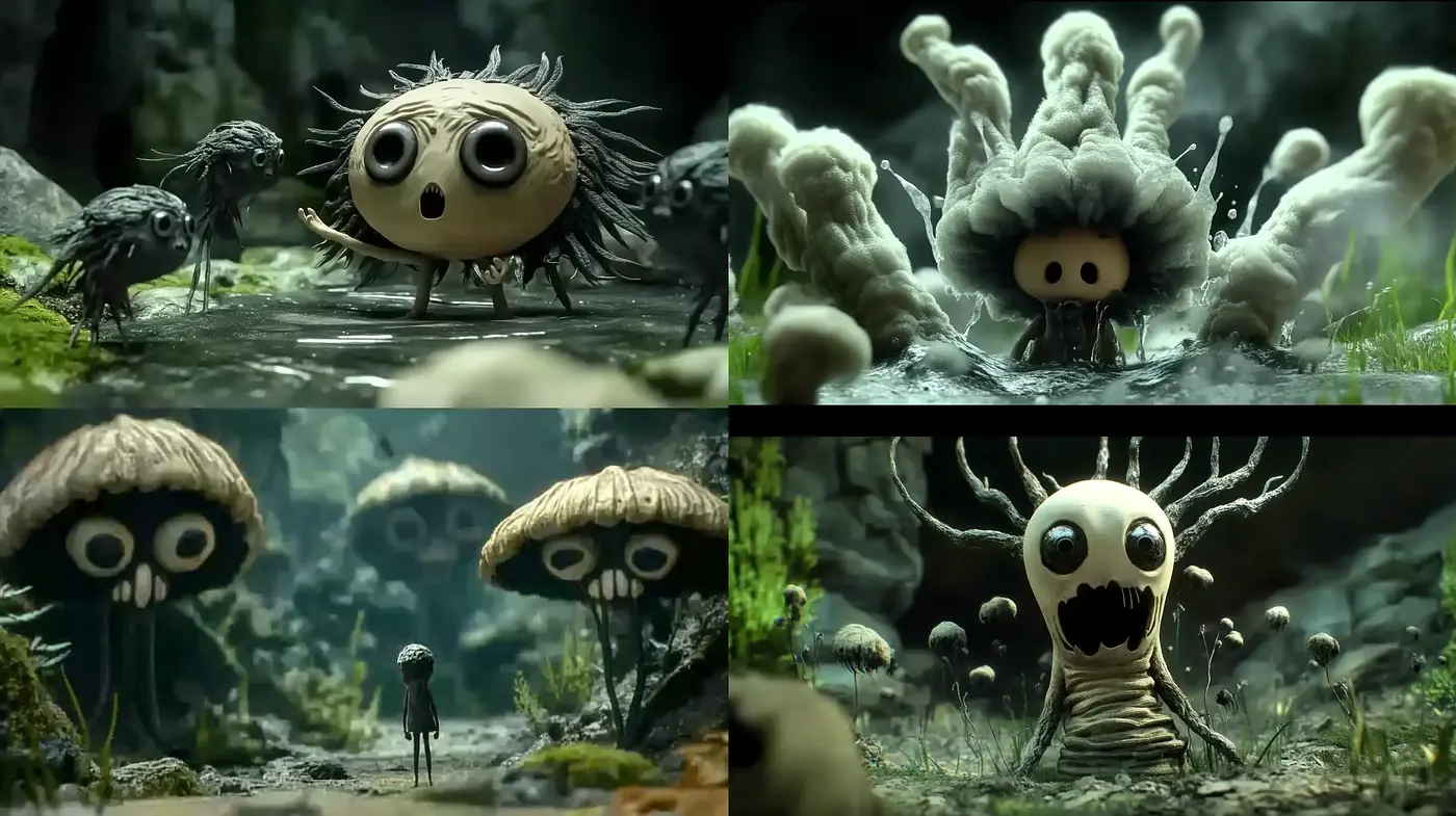 Enchanted Forest of Whimsical Creatures - Midjourney sref style