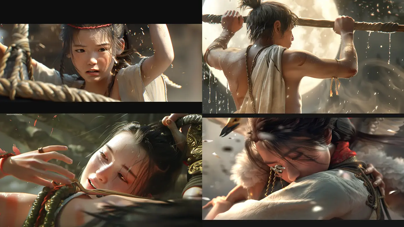 Ethereal Sun-Drenched Realism with Cinematic Flair - Midjourney sref style