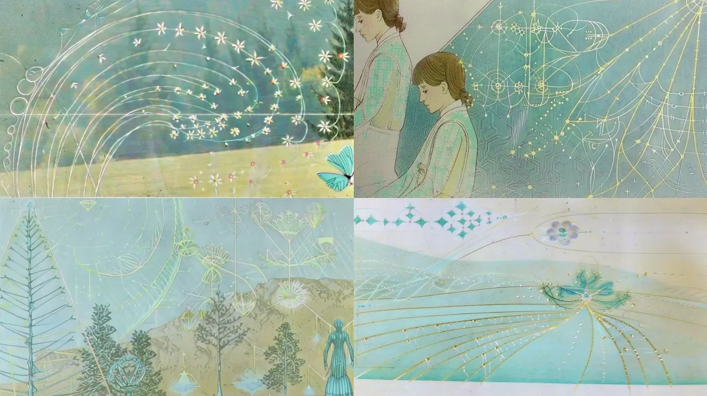 Ethereal Aquatic Dreamscape: A Fusion of Art Nouveau Elegance and Whimsical Fantasy Artistry - Midjourney sref style