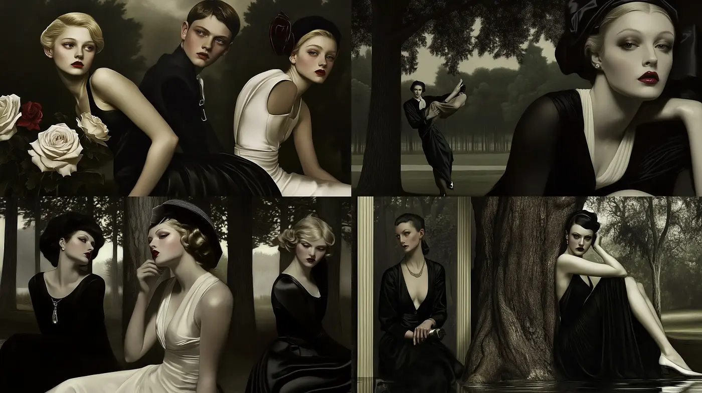 Timeless Elegance in Sepia Tones: A Homage to Classic Cinema and Photography - Midjourney sref style