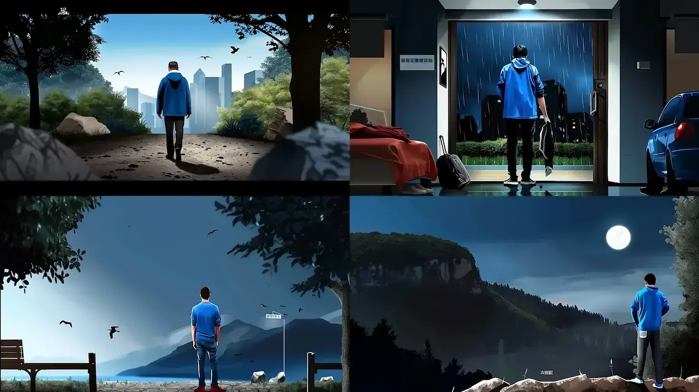 Stylized Scenic Representations with a Modern Illustrative Approach - Midjourney sref style