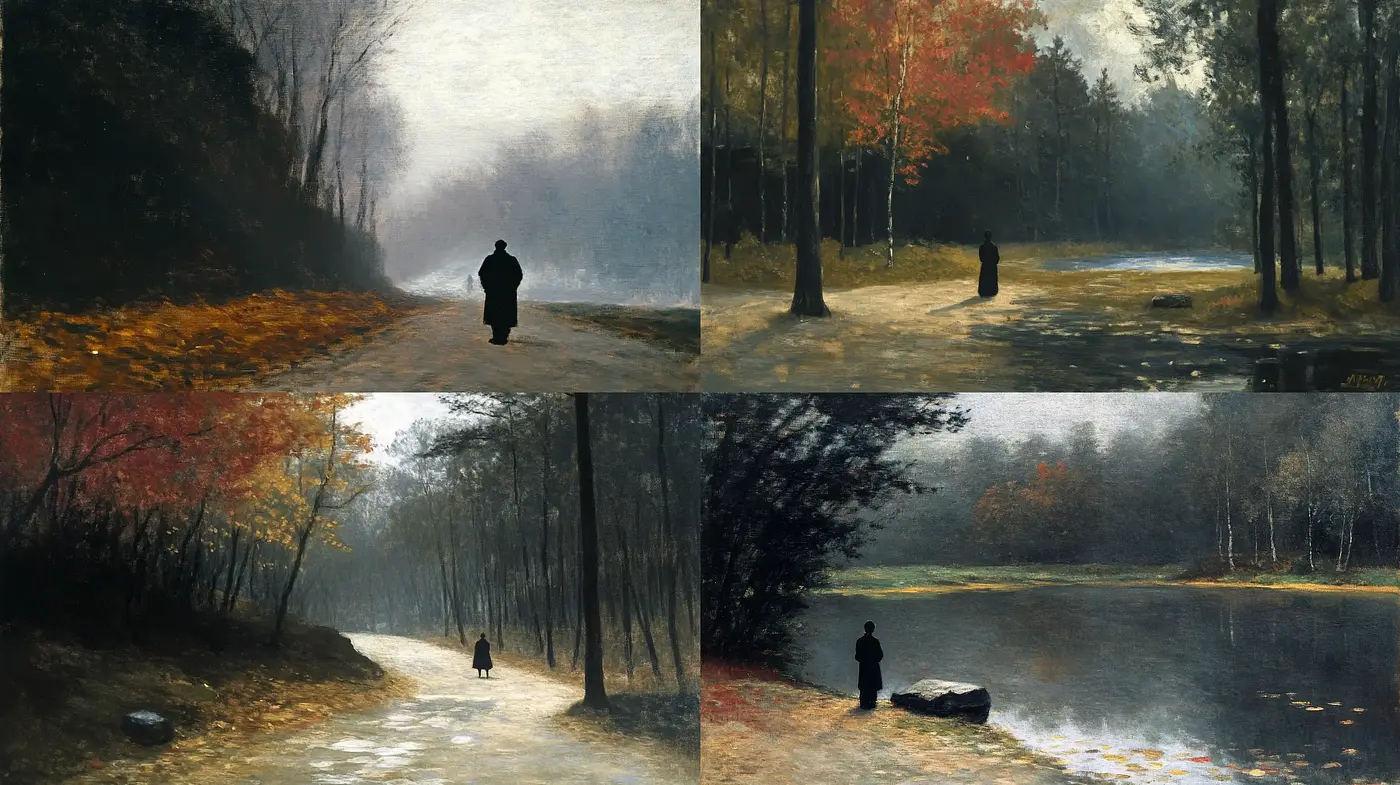 Tranquil Realism in Twilight Hues: A Consistent Study of Serene Landscapes - Midjourney sref style