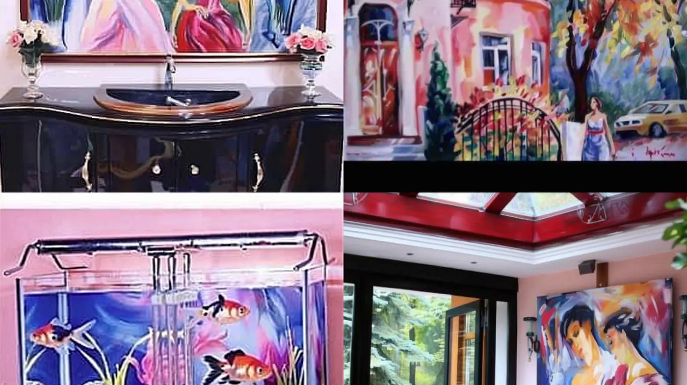Vibrant Brushstroke Harmony: A Fusion of Vivid Impressions and Abstract Color Play - Midjourney sref style