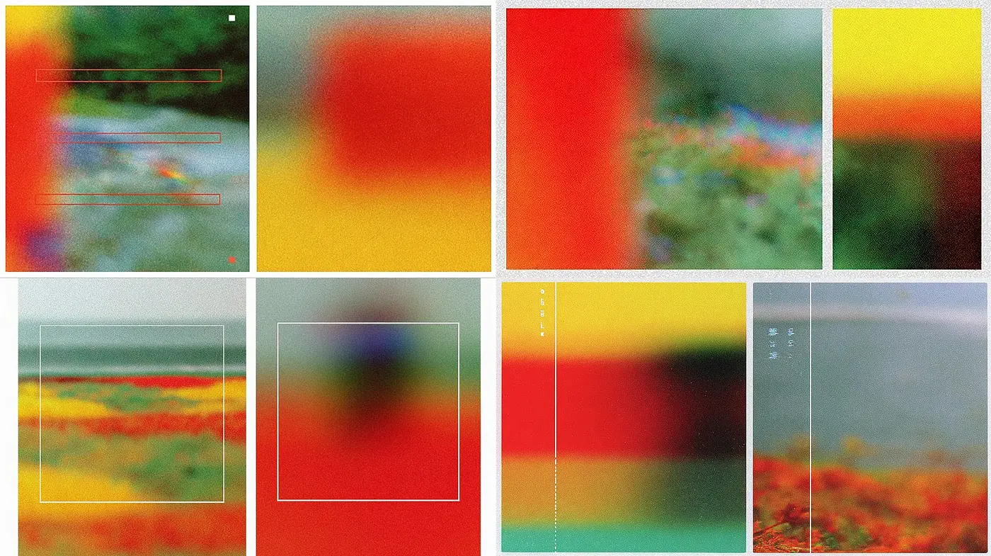 Blurred Vivid Abstractions with a Retro Vibe - Midjourney sref style