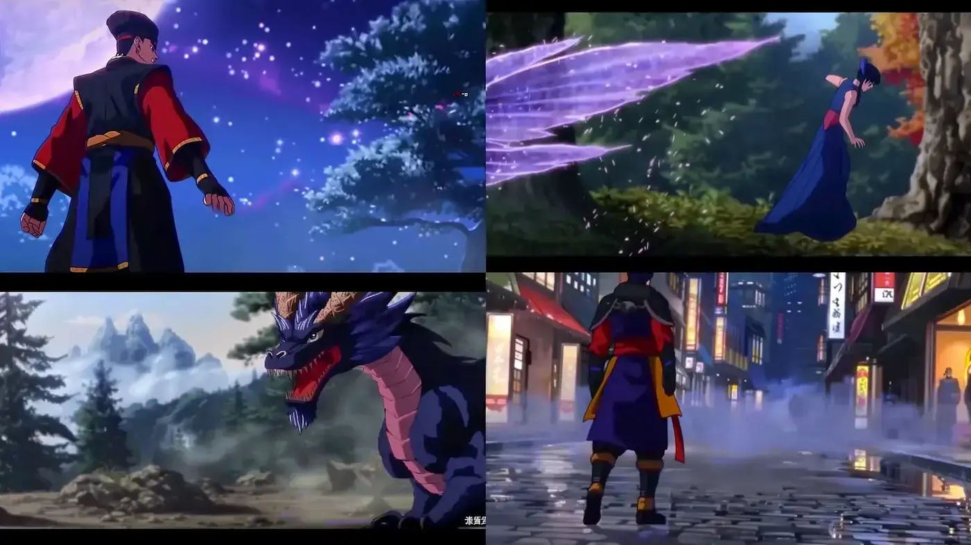 Dynamic and Ethereal Fantasy Illustration Style - Midjourney sref style