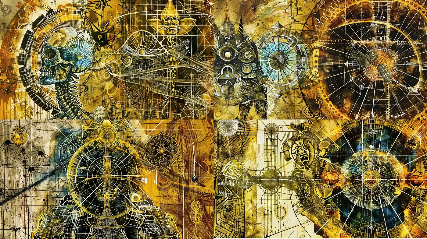 Steampunk Mechanica: An Exploration of Industrial Fantasy - Midjourney sref style