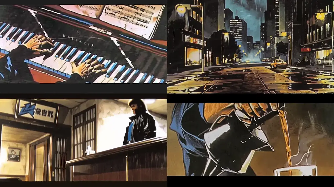 Dynamic Urban Vignettes with a Cinematic Touch - Midjourney sref style