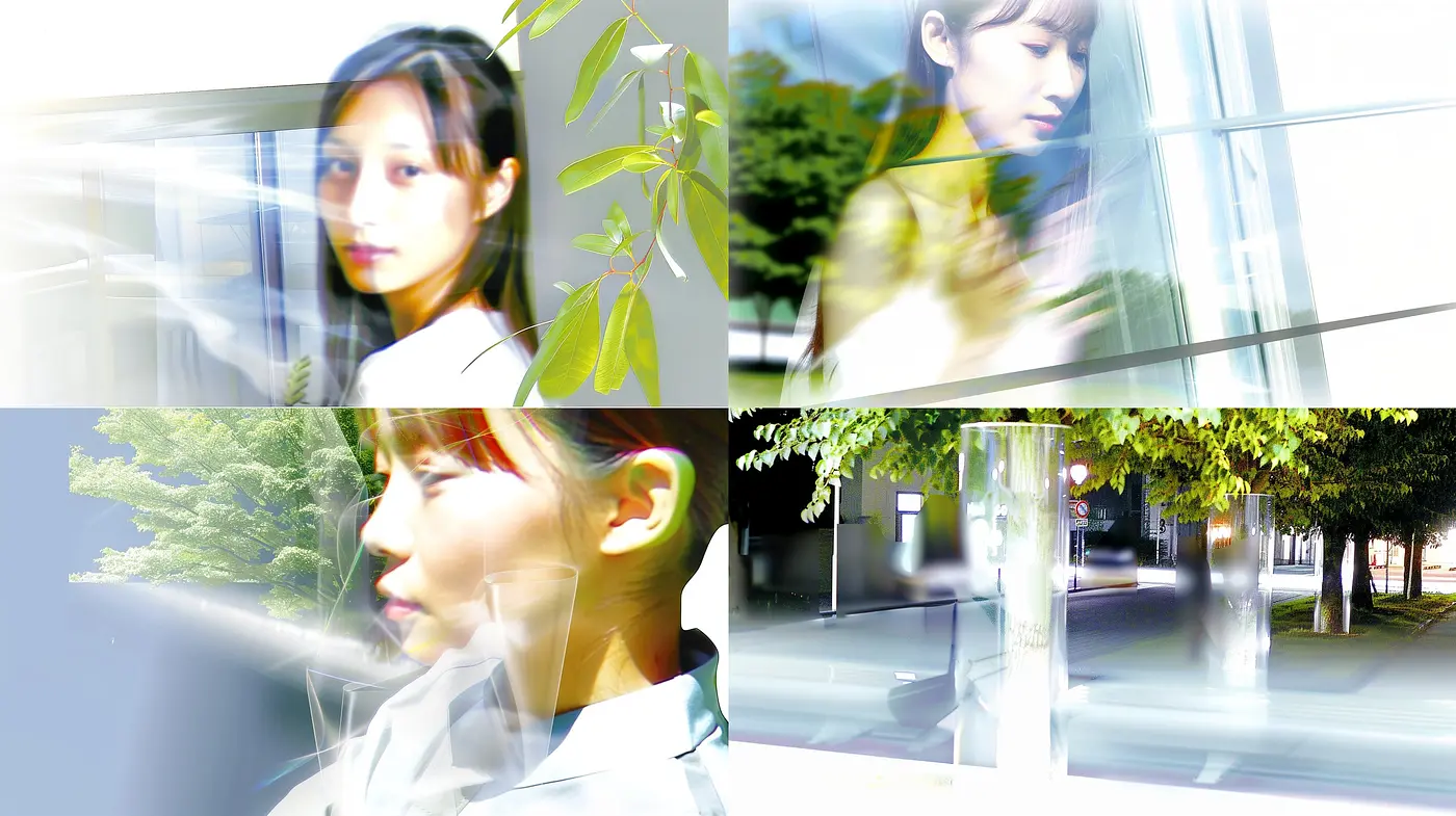 Ethereal Luminosity in Transient Motion: A Study of Light and Movement Across Style Variations - Midjourney sref style
