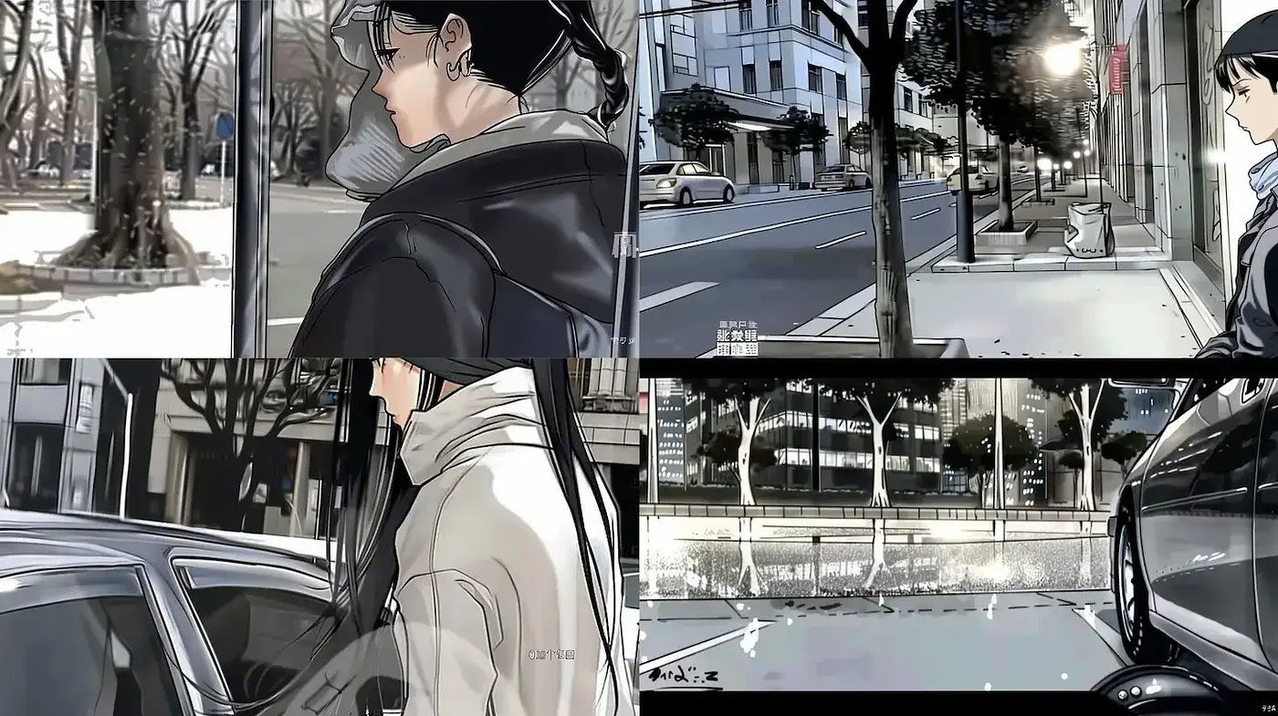 Contemporary Urban Noir with Cinematic Influences - Midjourney sref style