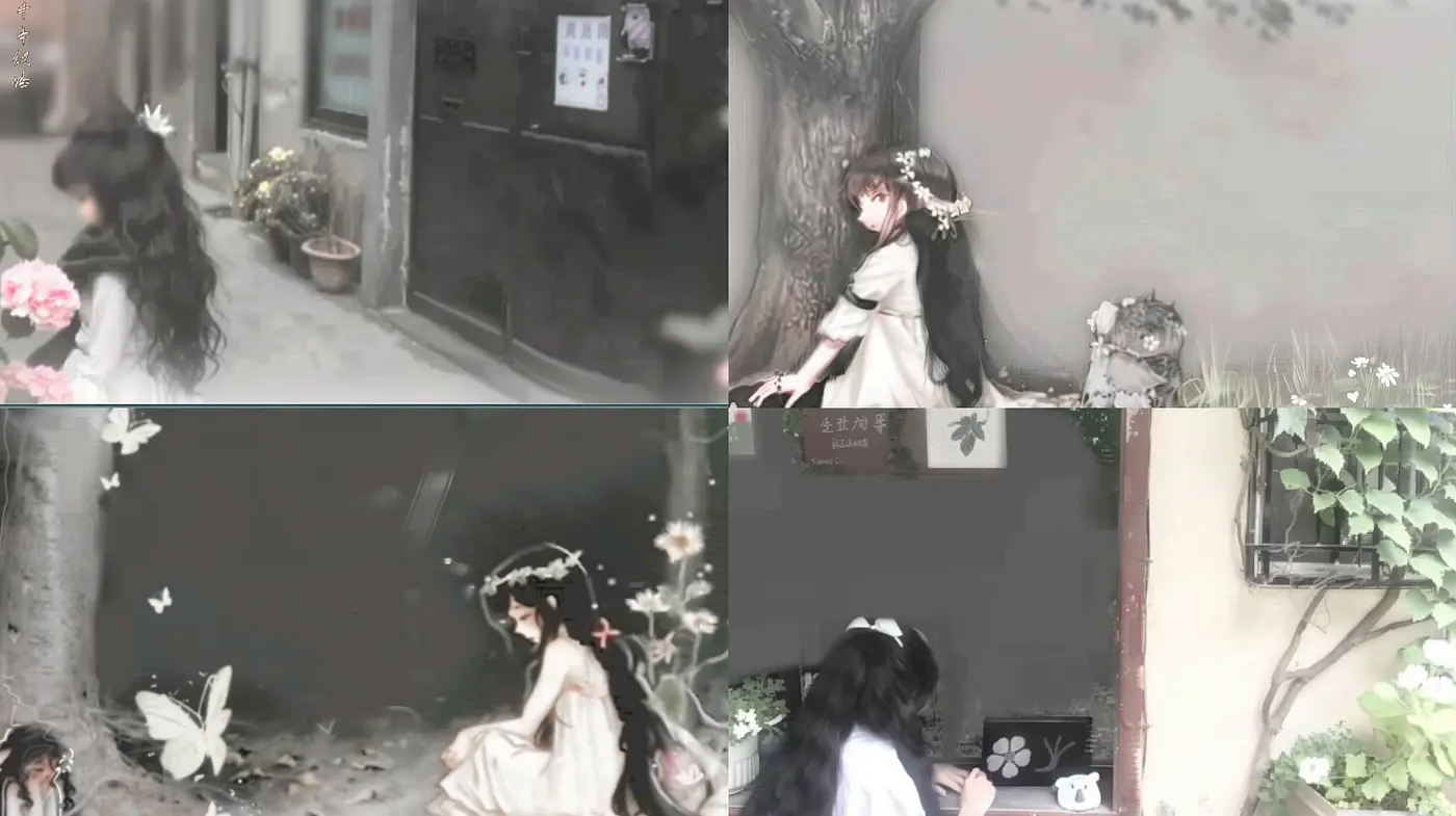 Whimsical Dreamland: Ethereal Textures and Soft Pastel Hues - Midjourney sref style