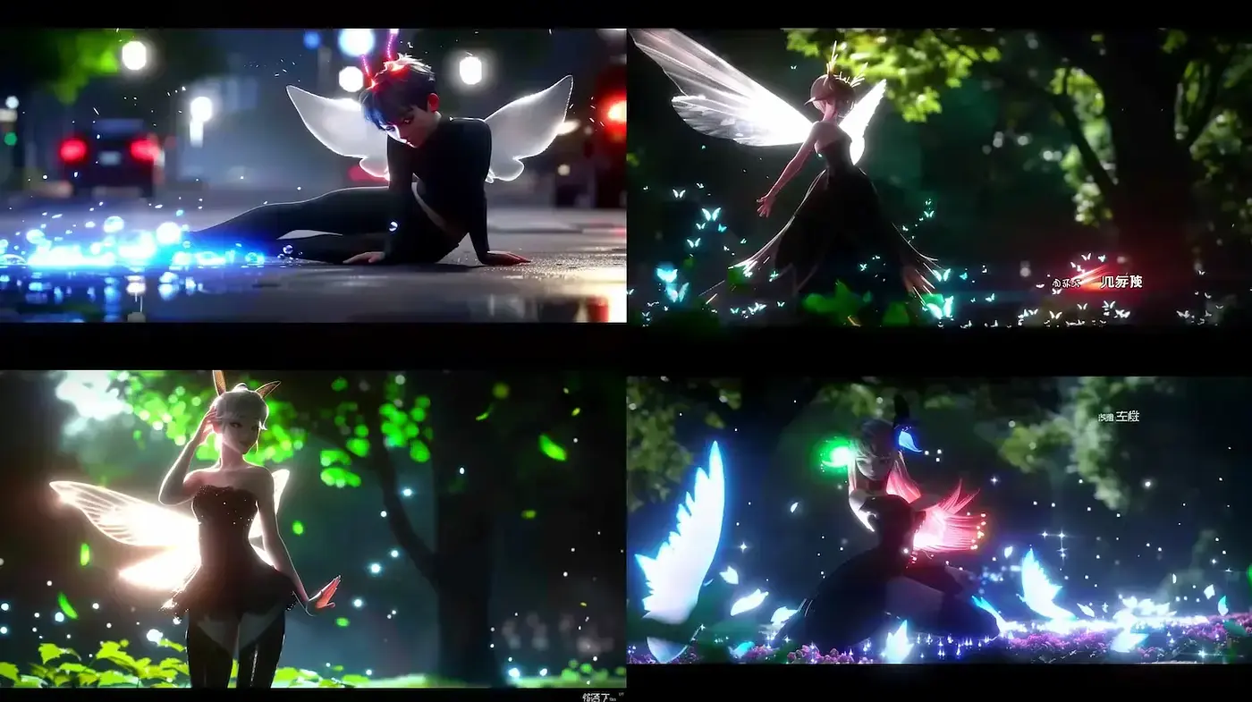 Enchanting and ethereal fantasy aesthetic with a contemporary digital flair - Midjourney sref style