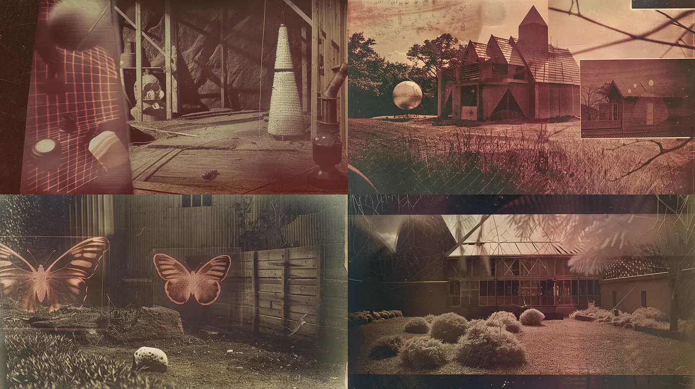 Sepia-toned Whispers of Past Eras - A Vintage Photographic Journey - Midjourney sref style
