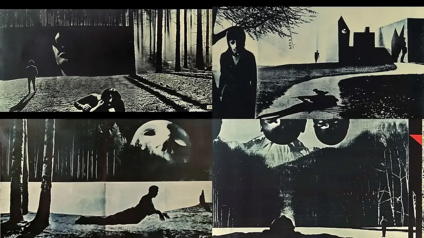 Surreal and Haunting Visuals with a Monochromatic Palette - Midjourney sref style