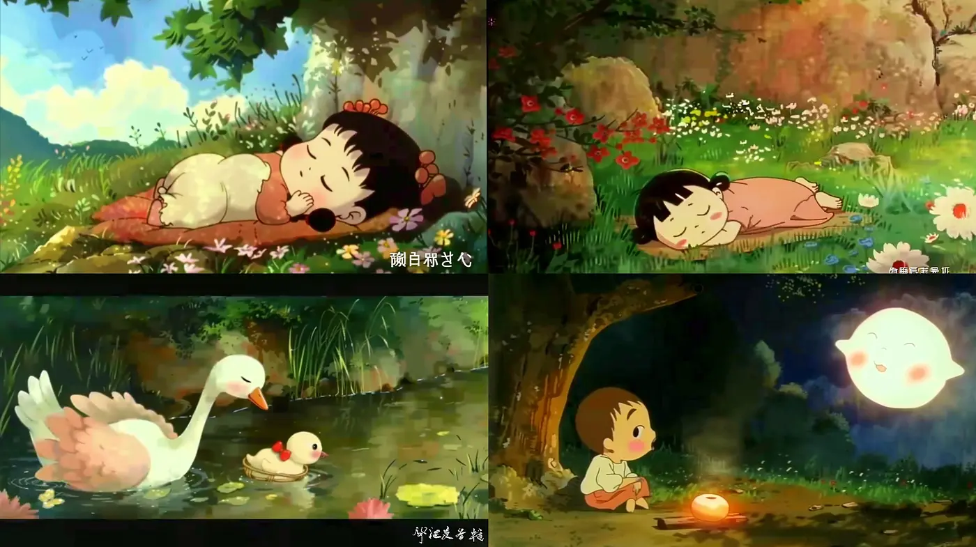 Enchanted Serenity: An Ode to Nostalgic Nature in Vivid Watercolor Hues - Midjourney sref style