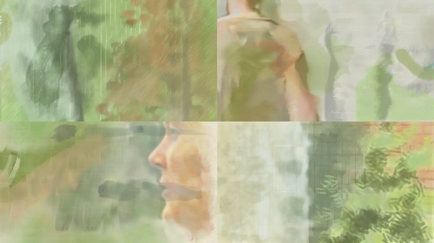 Ethereal Brushstrokes of Nature's Palette - Midjourney sref style