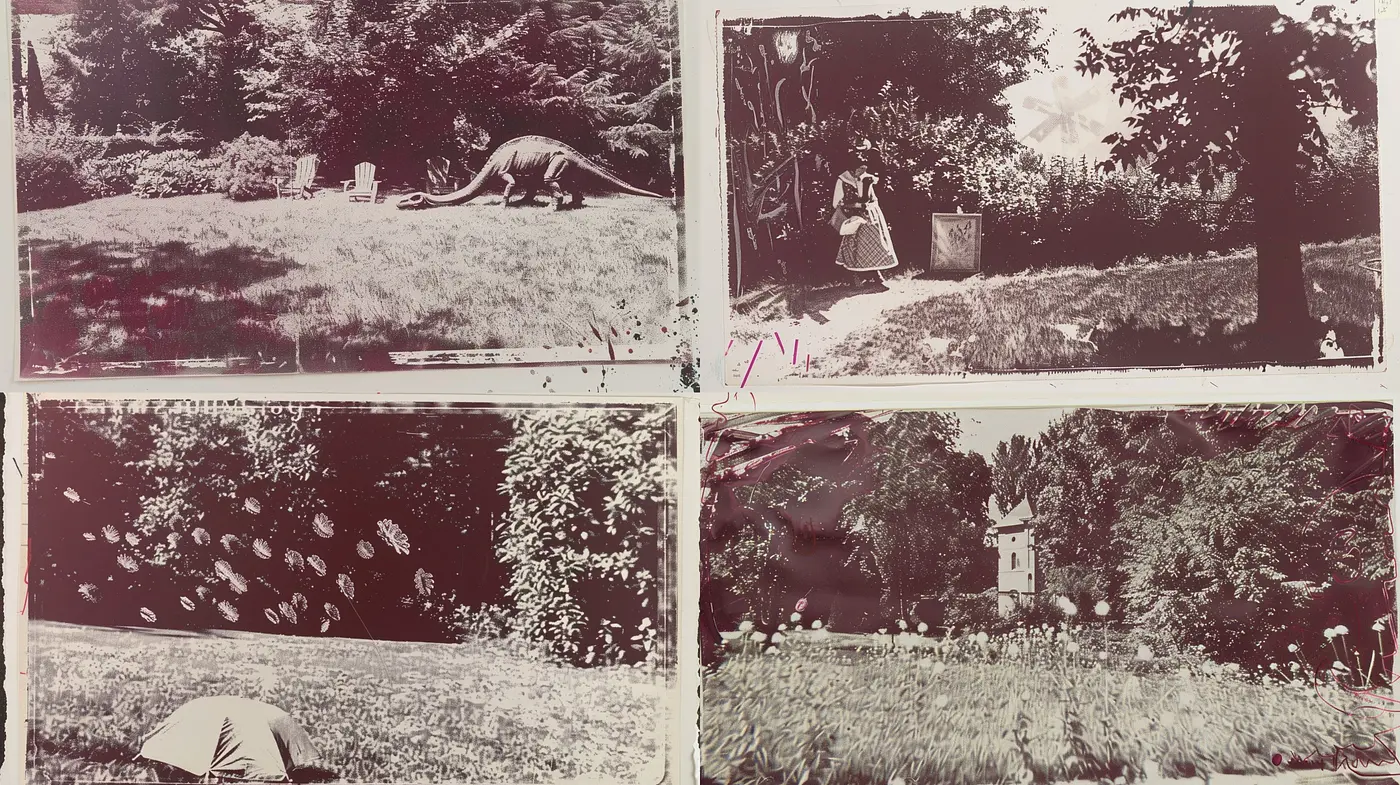 Sepia Dreamscape: A Nostalgic Blend of Vintage Pictorialism and Contemporary Surrealism - Midjourney sref style