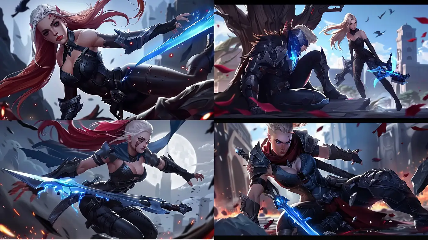 Dynamic Comic-Inspired Action Portraiture - Midjourney sref style