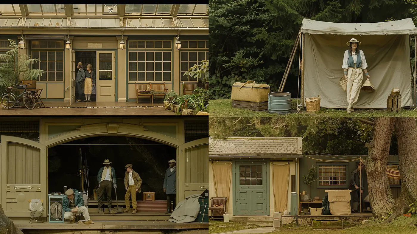 Time-Honored Sepia: A Consistent Vintage Cinema Aesthetic - Midjourney sref style