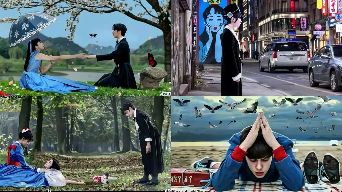 Diverse Interpretations of Contemporary Surrealism with a Blend of Modern Elements - Midjourney sref style