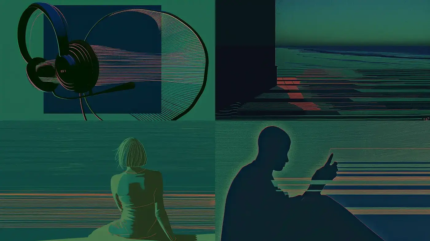A Cohesive Exploration of Minimalist Digital Art with Surrealist Tendencies - Midjourney sref style