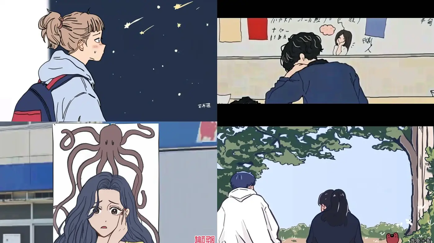Consistent Anime-Inspired Illustrative Essence - Midjourney sref style