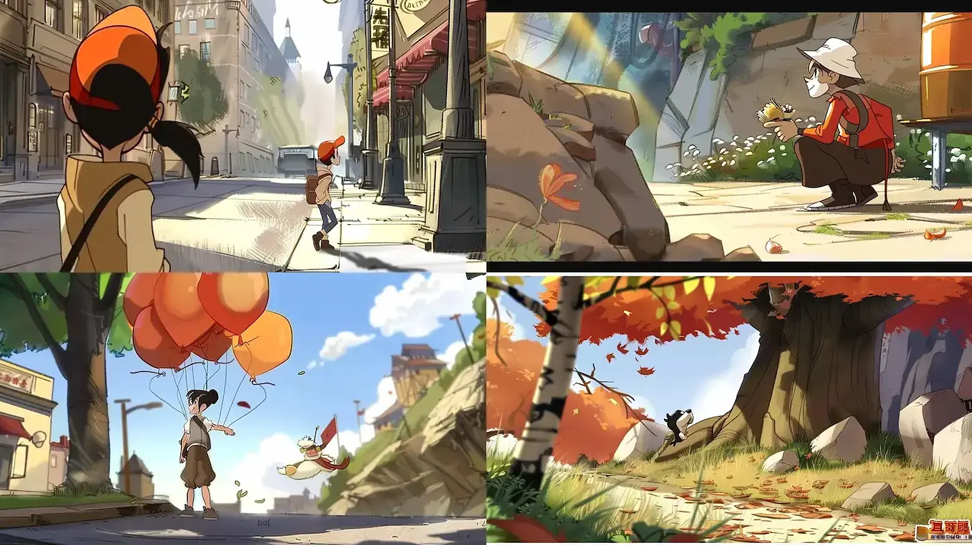 Charming and Whimsical Illustrations with a Playful Atmosphere - Midjourney sref style