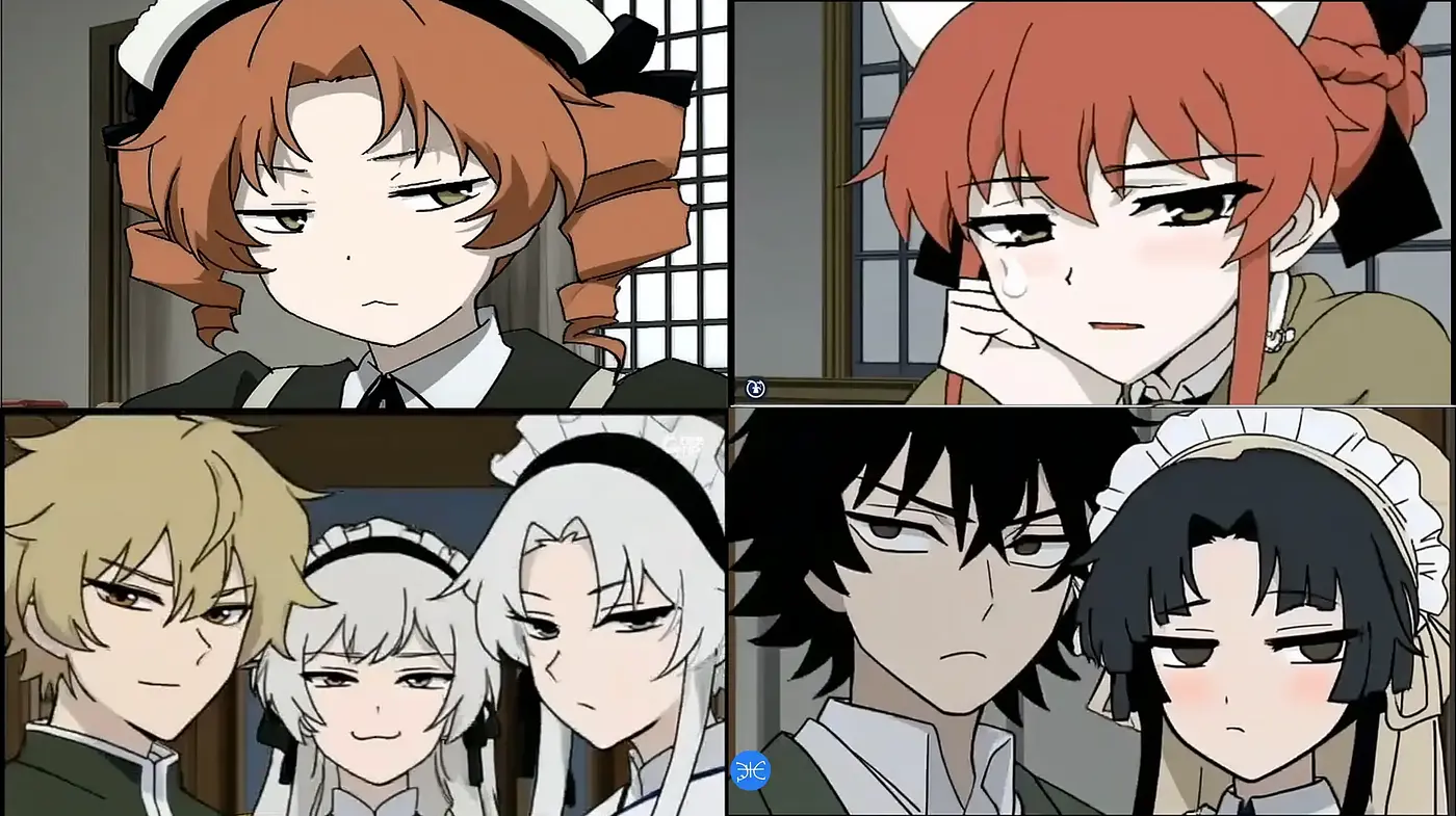 Consistent Vintage Anime Aesthetic Showcasing Expressive Characters - Midjourney sref style