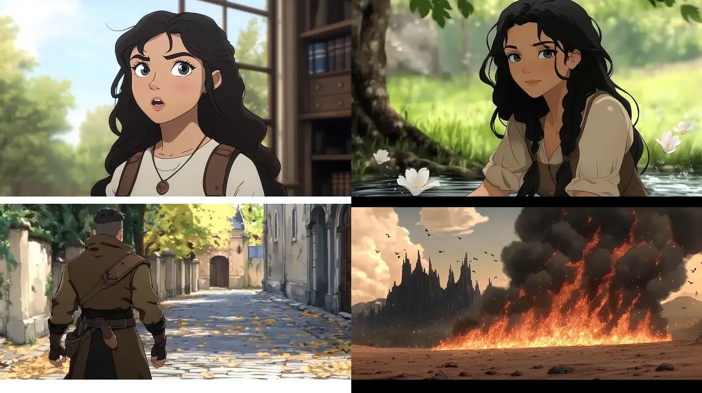 Harmonious Blend of Animation and Realism with Subdued Earth Tones - Midjourney sref style