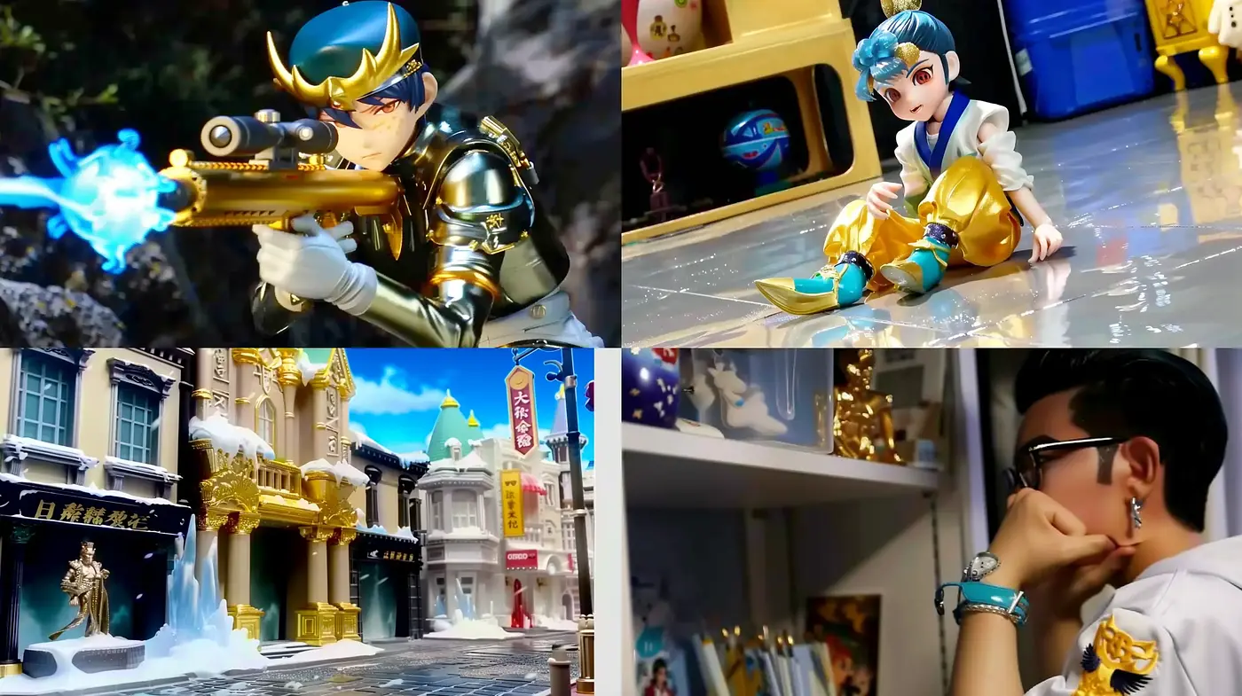 Glimmering Hyper-Realism with a Sci-Fi Anime Aesthetic - Midjourney sref style