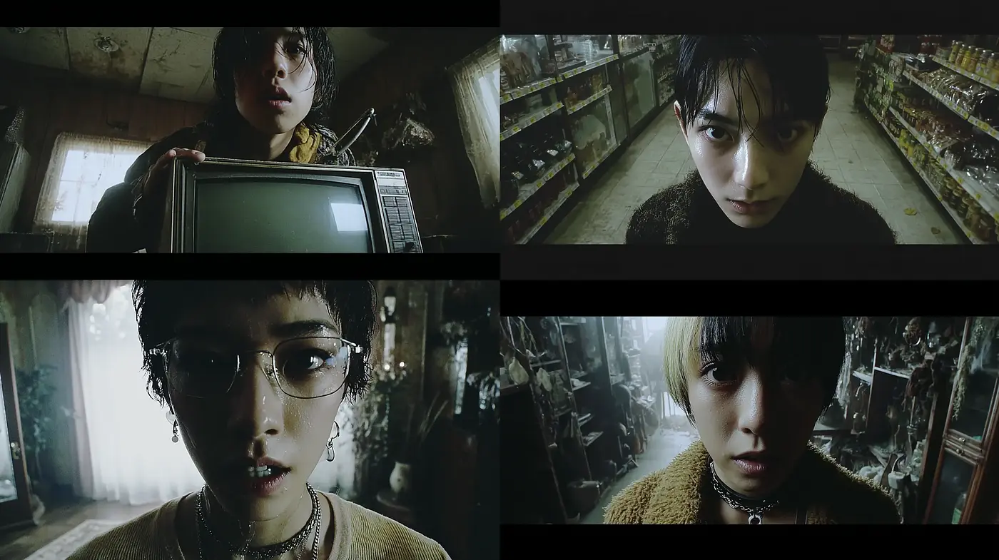 Dark and Atmospheric Visuals with Distinct Emotional Intensity - Midjourney sref style