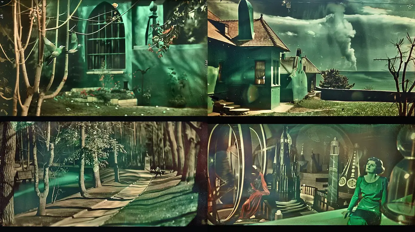 Surreal Environments Infused with Soft Lighting and Dreamlike Qualities - Midjourney sref style