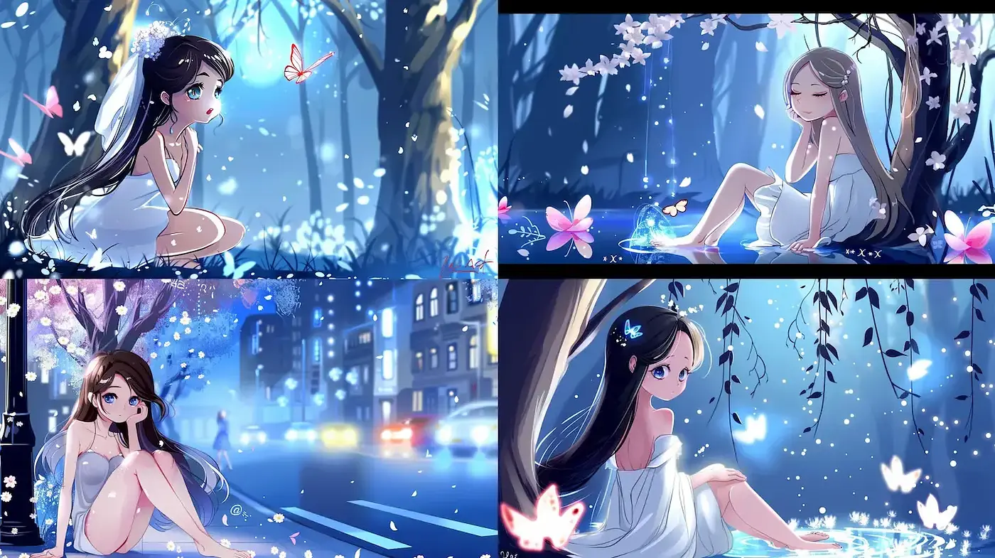 Ethereal Fantasy Art with Dreamlike Quality - Midjourney sref style